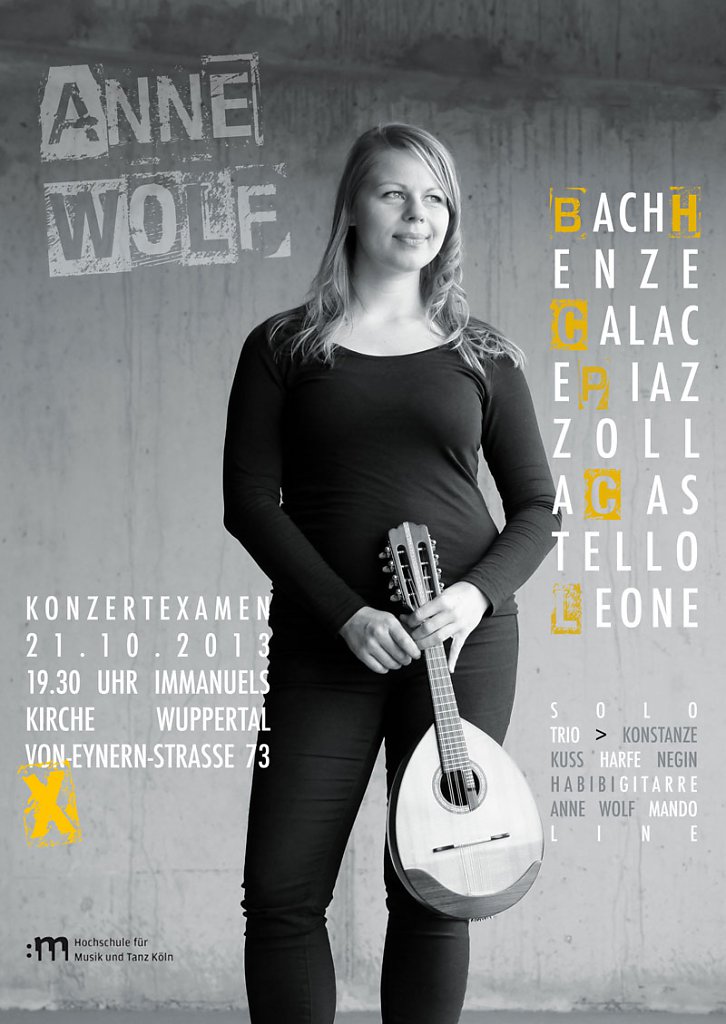 Anne Wolf - Konzertexamen